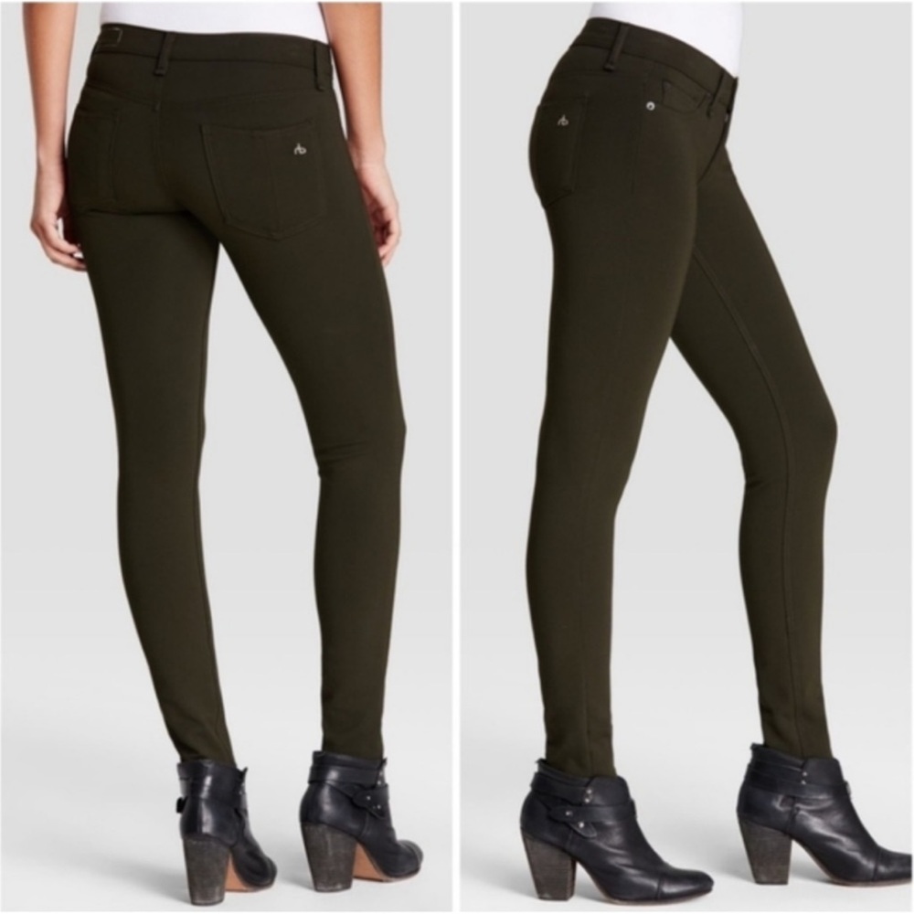 Rag & Bone Olive Green Ponte Legging Pants NWT 26